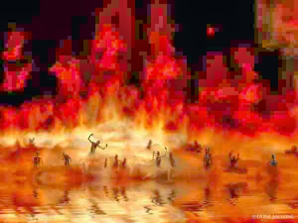 Suara Api Neraka Jahannam